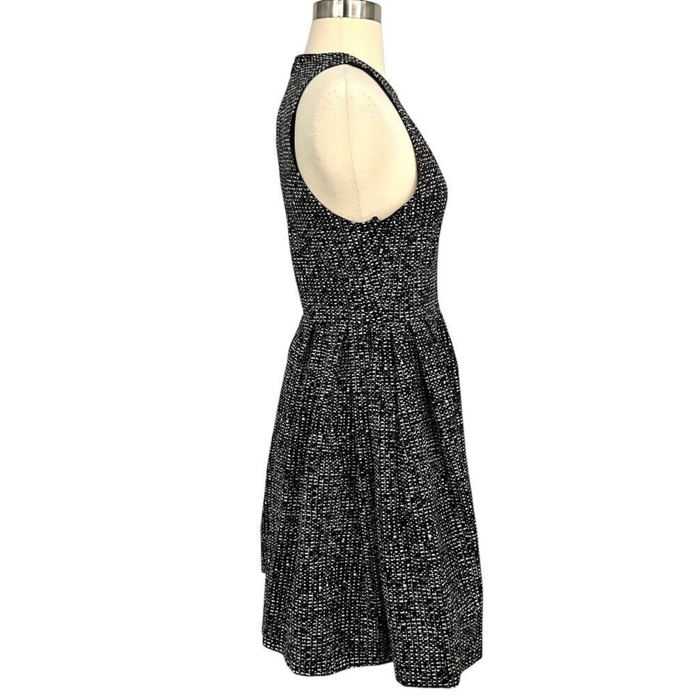 Cinq a Sept Pandora Cocktail Dress Size 6 Sleeveless Black Cutouts Pockets - Picture 11 of 15